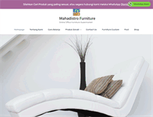 Tablet Screenshot of mahadistro-furniture.com